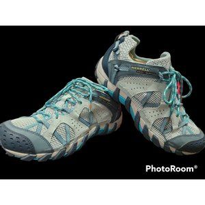 Merrell Waterpro Maipo Teal Womens Active Outdoor Shoe J58124 Size 9.5 US Vibram